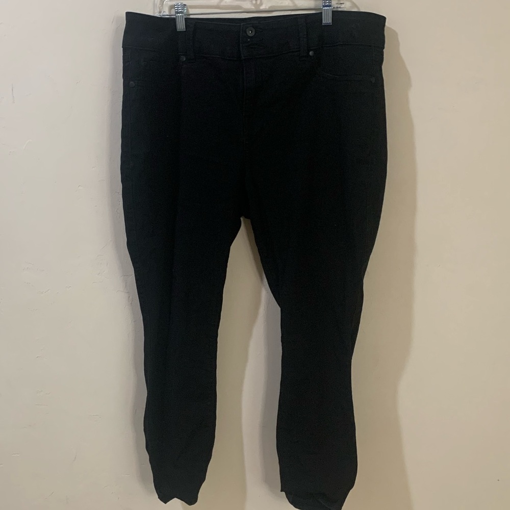 Black jeggings